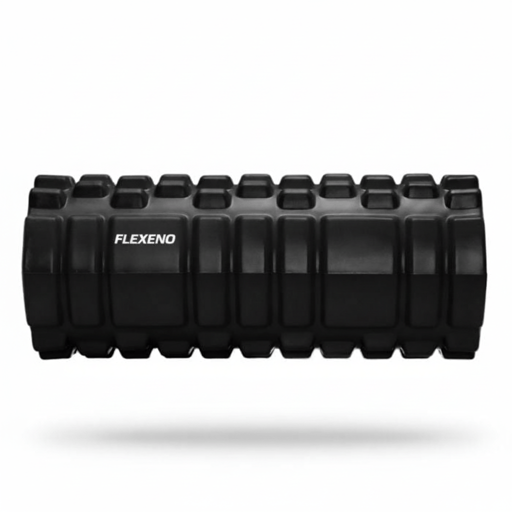 Fitness Foam Roller Black - Flexeno